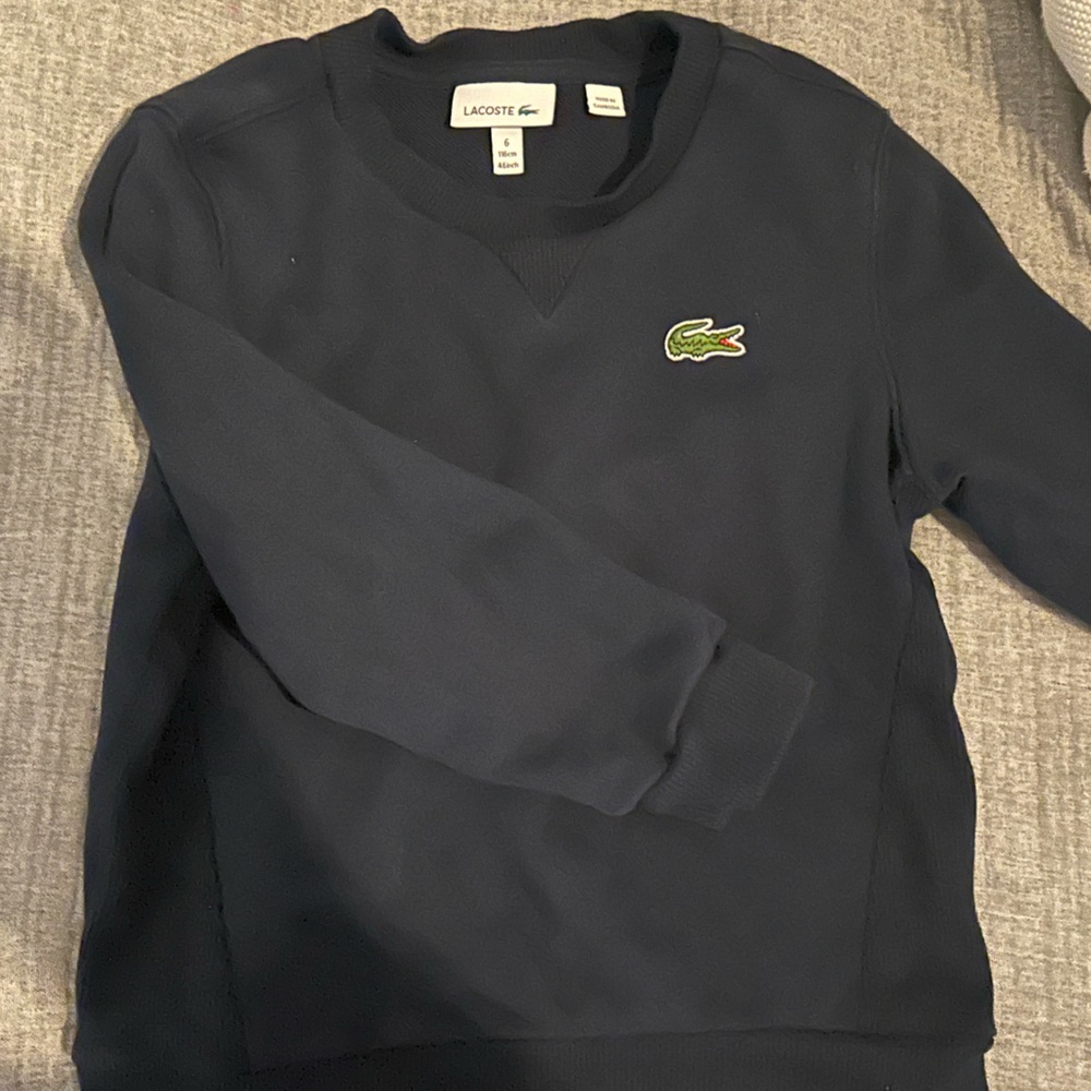 Lacoste sweatshirt boys